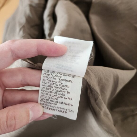 Brunello Cucinelli Brown Wool Mini Dress Minimalist Old Money S - Picture 5 of 14